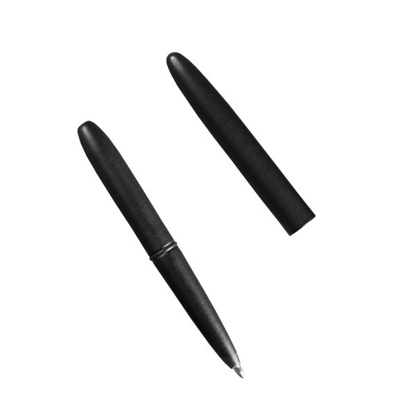 RITE IN THE RAIN WATERPROOF BLACK METAL BULLET PEN - BLACK INK (96)
