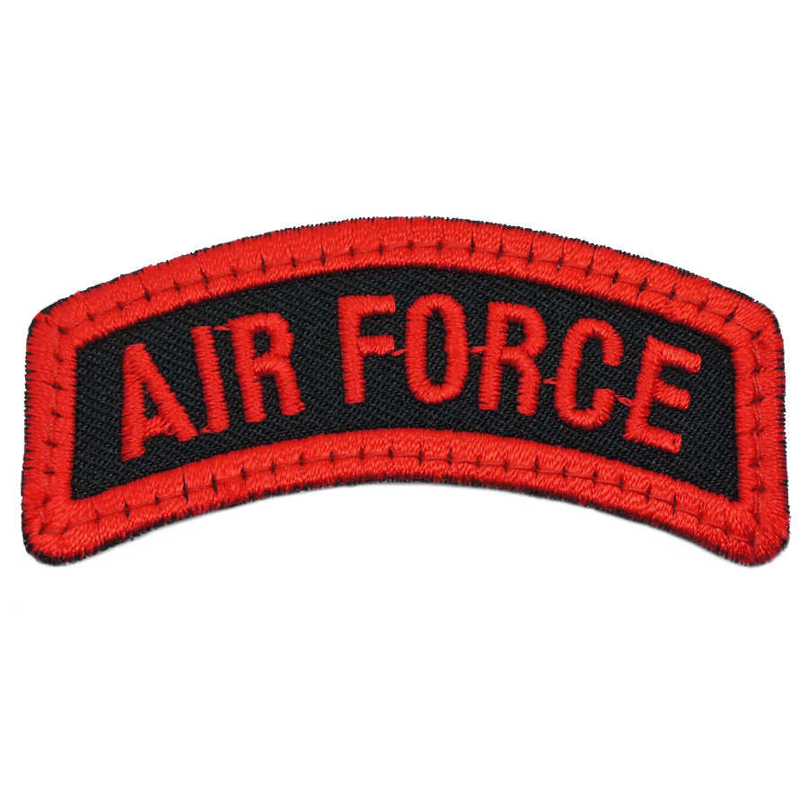 AIR FORCE TAB - BLACK RED