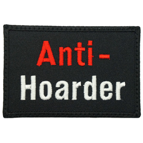 ANTI-HOARDER PATCH - BLACK