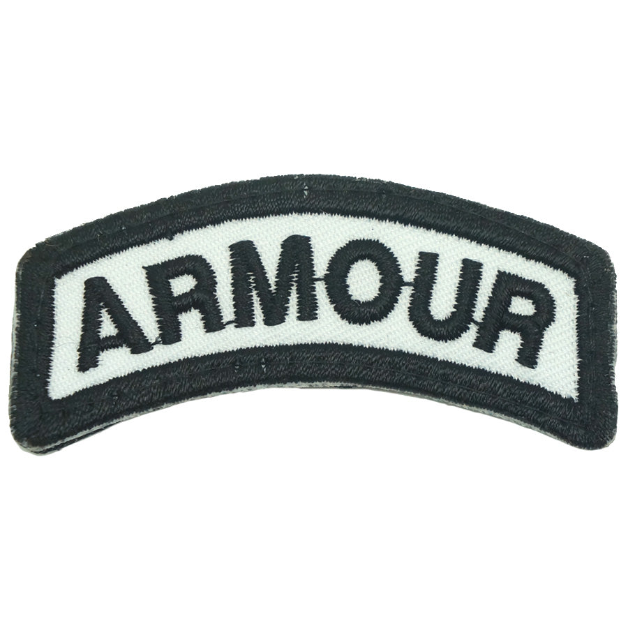 ARMOUR TAB - WHITE BLACK