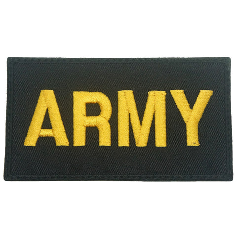 ARMY CALL SIGN PATCH - BLACK YELLOW
