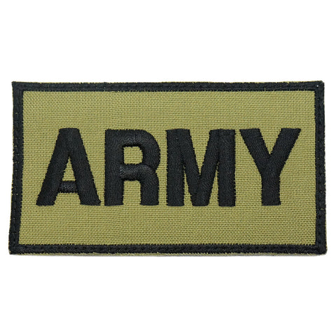 ARMY CALL SIGN PATCH - OLIVE GREEN