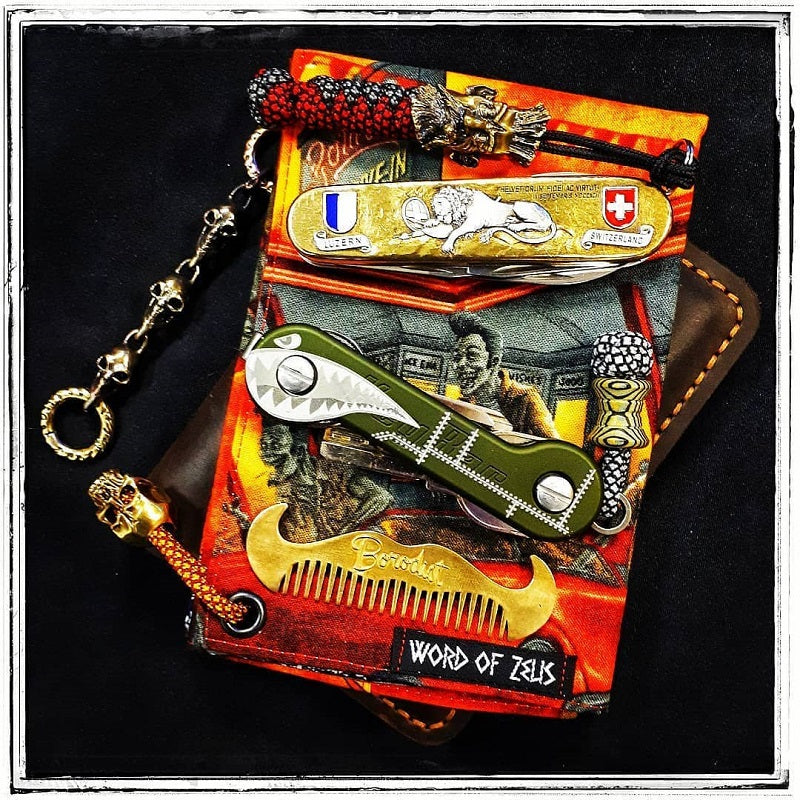 KEYBAR ANODIZED ALUMINUM BOMBER - BLACK