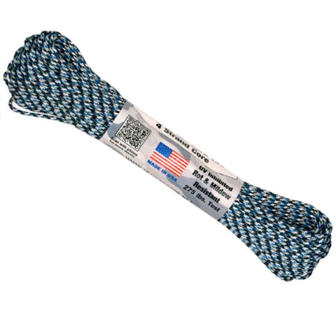 ATWOOD ROPE MFG TACTICAL 275 CORD (100FT) - BLUE CAMO