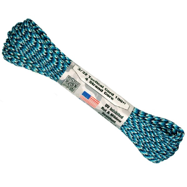 ATWOOD ROPE MFG TACTICAL 275 CORD (100FT) - BLUE SNAKE
