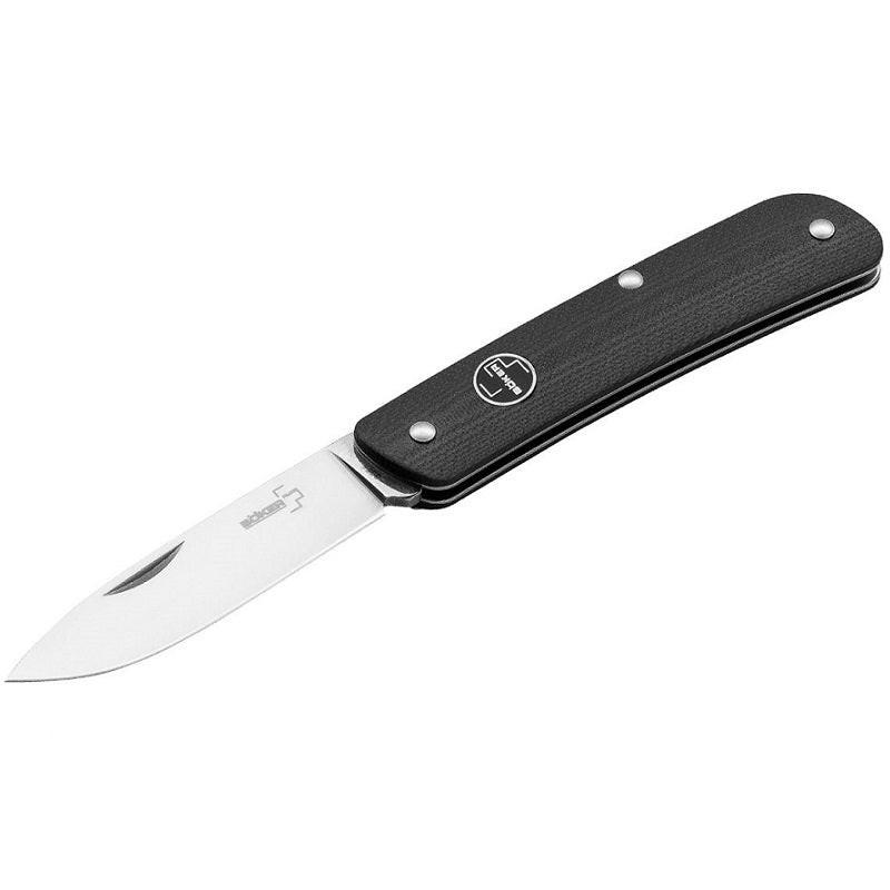 BOKER PLUS TECH-TOOL CITY 1, BLACK G10 HANDLES (01BO801)