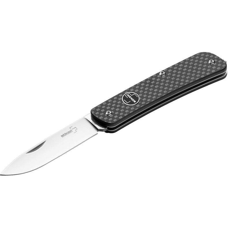 BOKER PLUS TECH-TOOL 1 POCKET KNIFE, CARBON FIBER HANDLES (01BO821)
