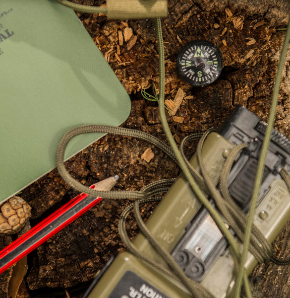 HELIKON-TEX BUTTON COMPASS LARGE - BLACK