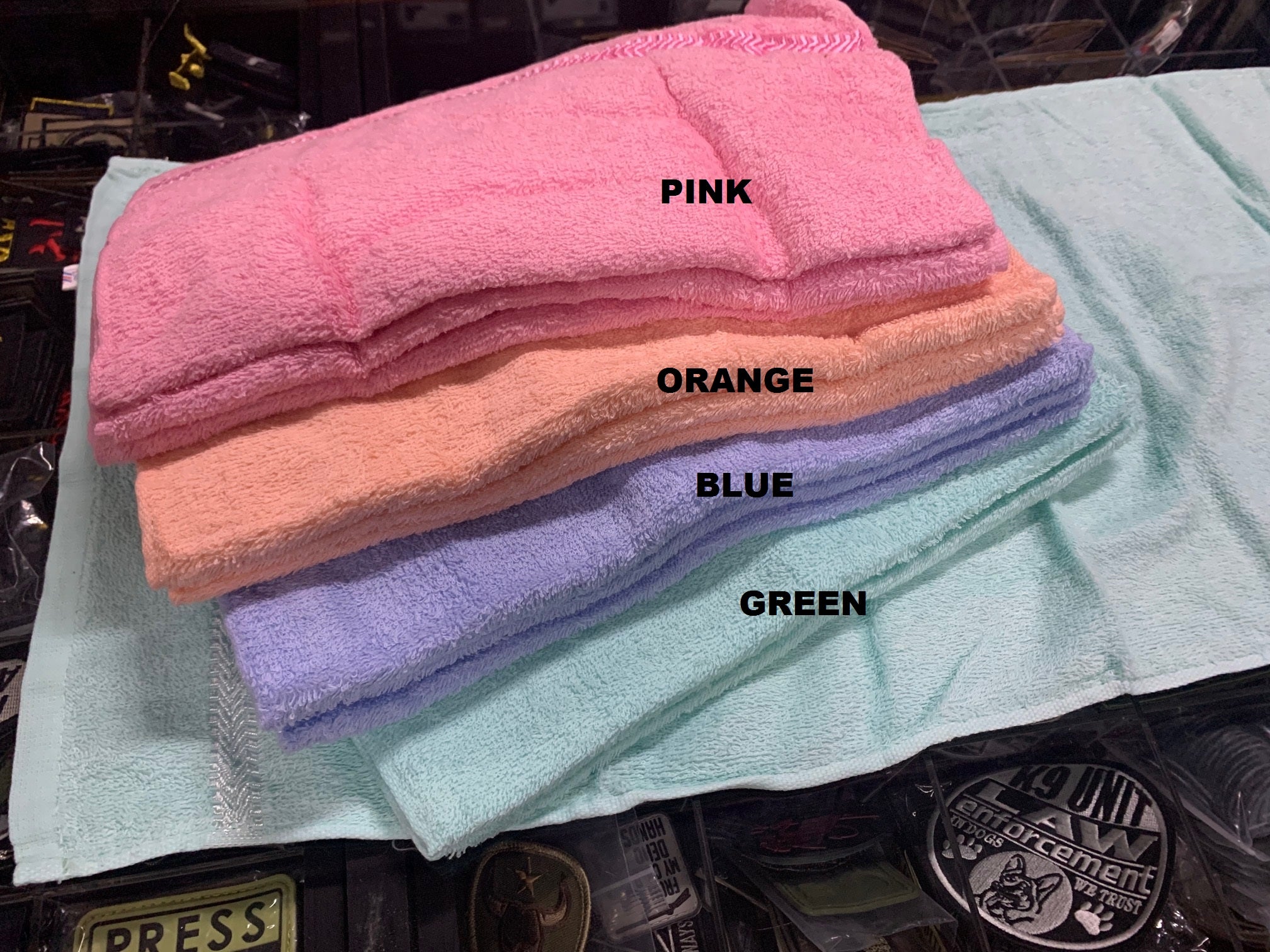 BLUEPOINT 100% COTTON FACE TOWEL WITH FREE NAME EMBROIDERY