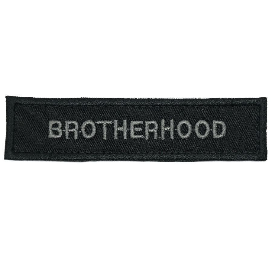 BROTHERHOOD PATCH - BLACK FOLIAGE