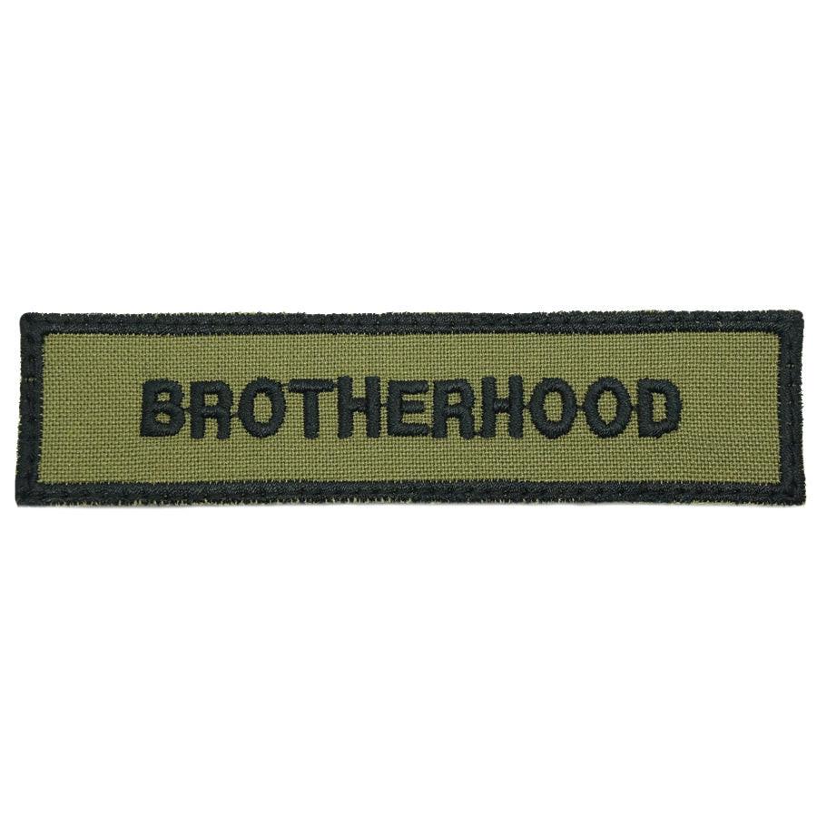 BROTHERHOOD PATCH - OLIVE GREEN – Hock Gift Shop | Army Online Store in ...