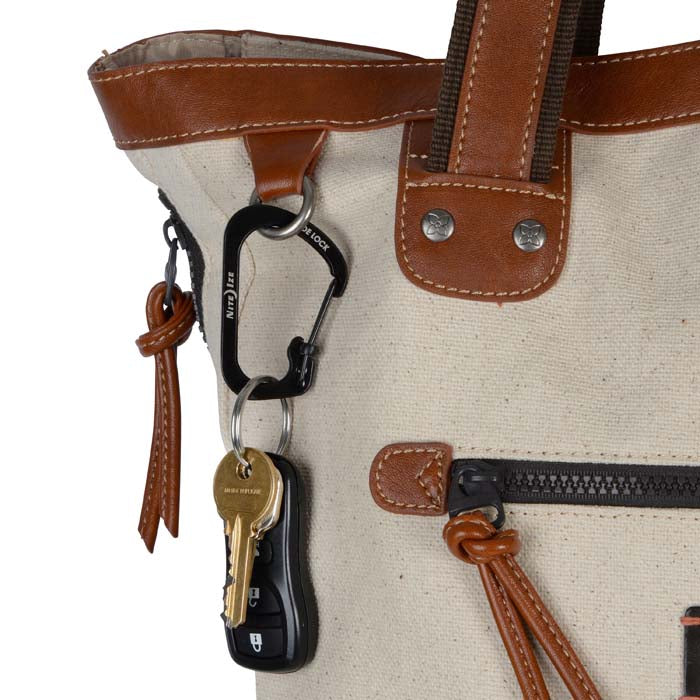 NITEIZE CARABINER SLIDE LOCK SIZE 3 - BLACK