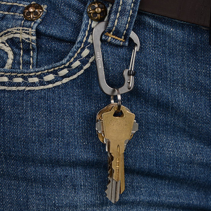 NITEIZE CARABINER SLIDE LOCK SIZE 3 - BLACK