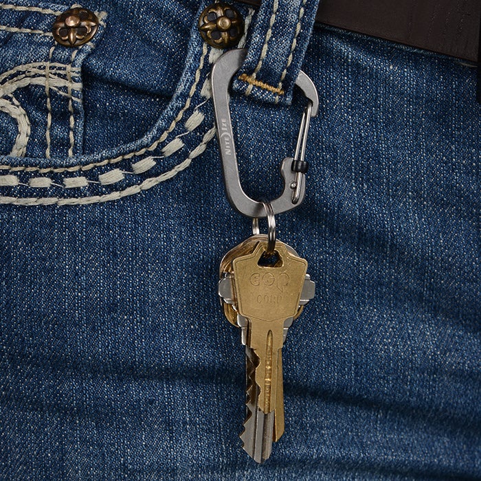 NITEIZE CARABINER SLIDE LOCK SIZE 3 - SILVER