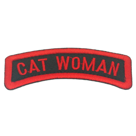 CAT WOMAN TAB - BLACK RED