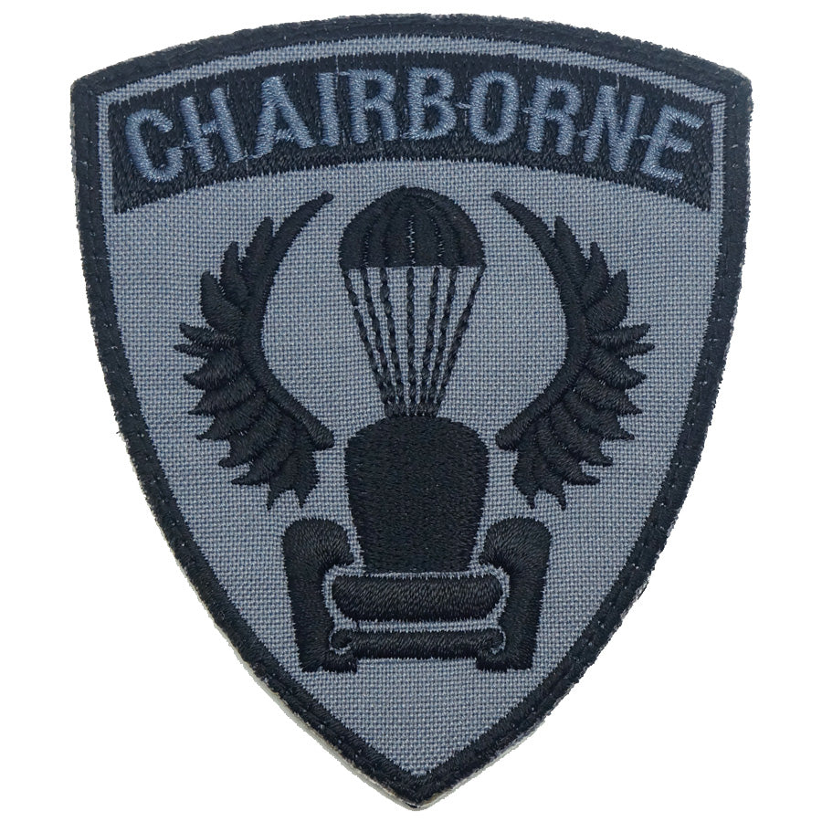 CHAIRBORNE WING PATCH - GREY