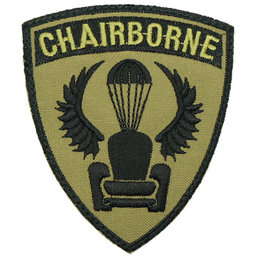CHAIRBORNE WING PATCH - OLIVE GREEN