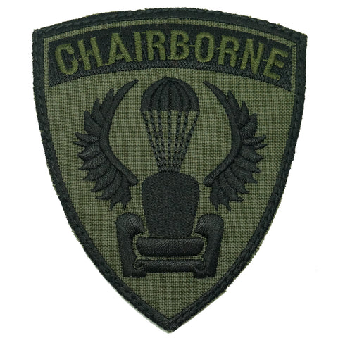 CHAIRBORNE WING PATCH - OD GREEN