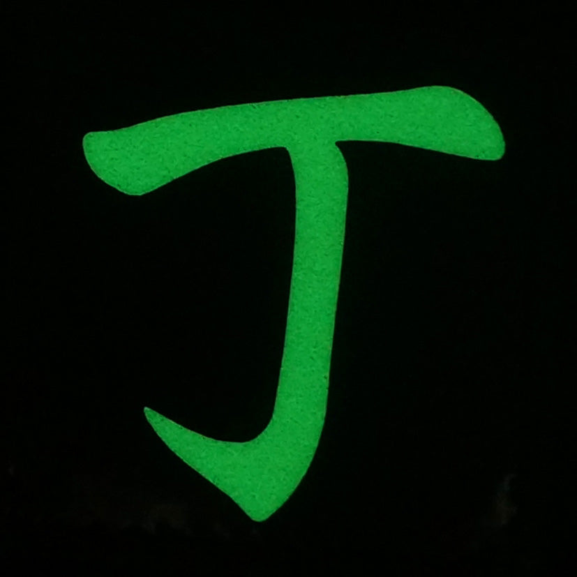 CHINESE SURNAME GLOW IN THE DARK PATCH - DING 丁