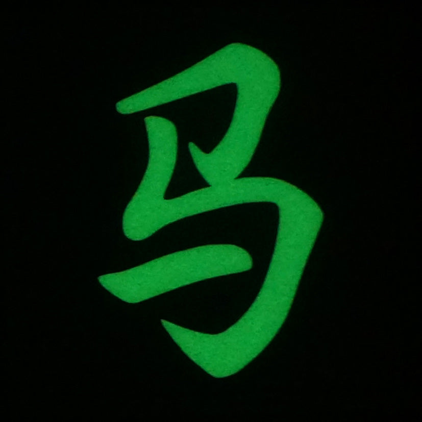 CHINESE SURNAME GLOW IN THE DARK PATCH - MA 马