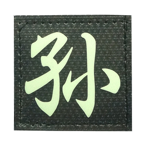 CHINESE SURNAME GLOW IN THE DARK PATCH - SUN 孙
