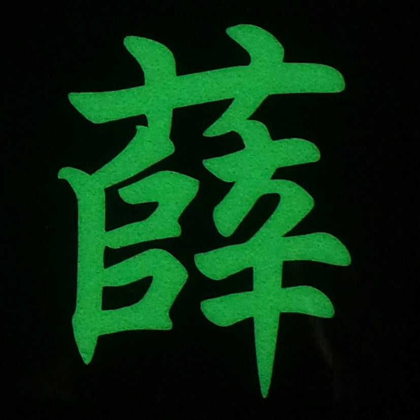 CHINESE SURNAME GLOW IN THE DARK PATCH - XUE 薛