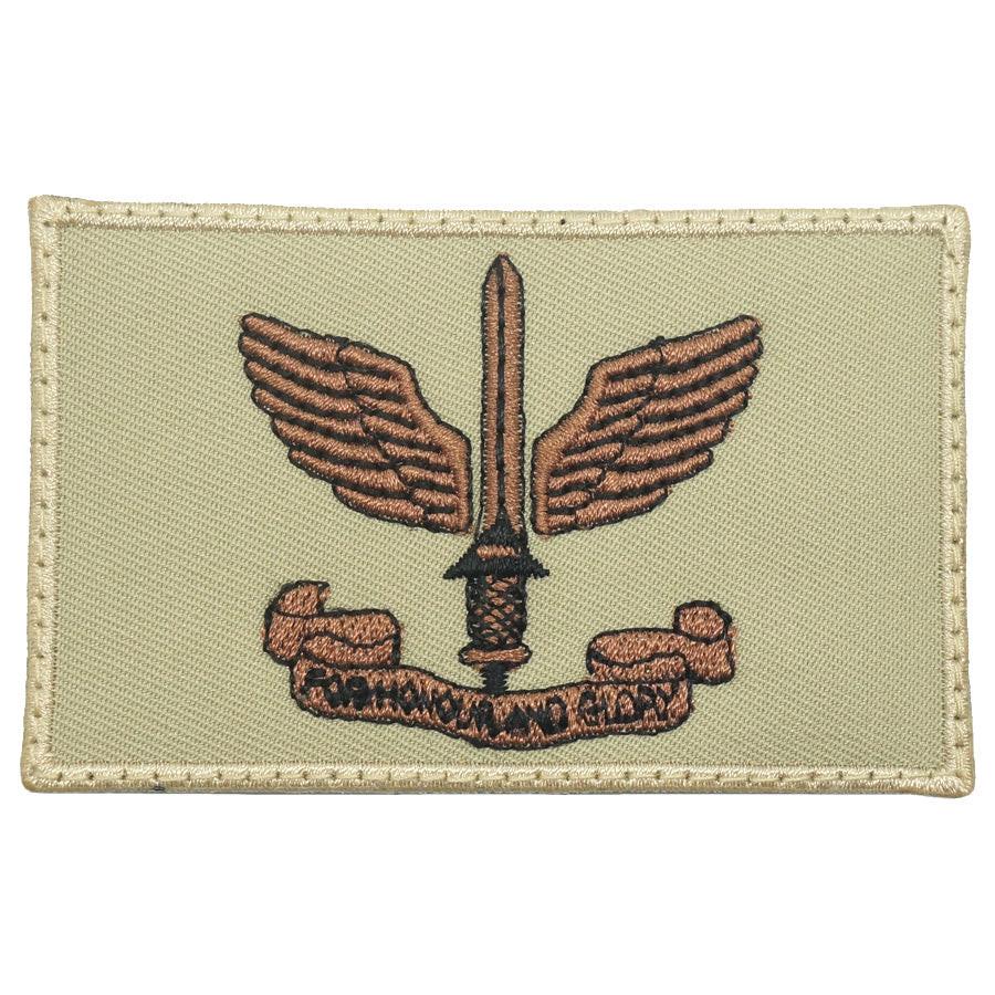 COMMANDO PATCH 8CM X 5CM - KHAKI – Hock Gift Shop | Army Online Store ...