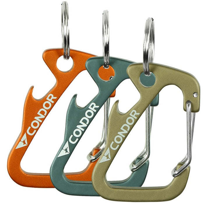 CONDOR CARABINER KEYCHAIN - FLAT DARK EARTH