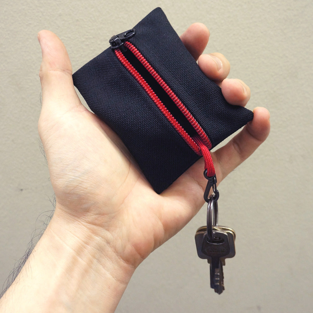 MIL-SPEC KEY WALLET WITH CARD POCKET - 500 DENIER CORDURA (MULTICAM BLACK)