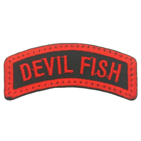 DEVIL FISH TAB - BLACK RED