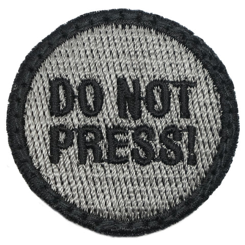 DO NOT PRESS PATCH - BLACK FOLIAGE