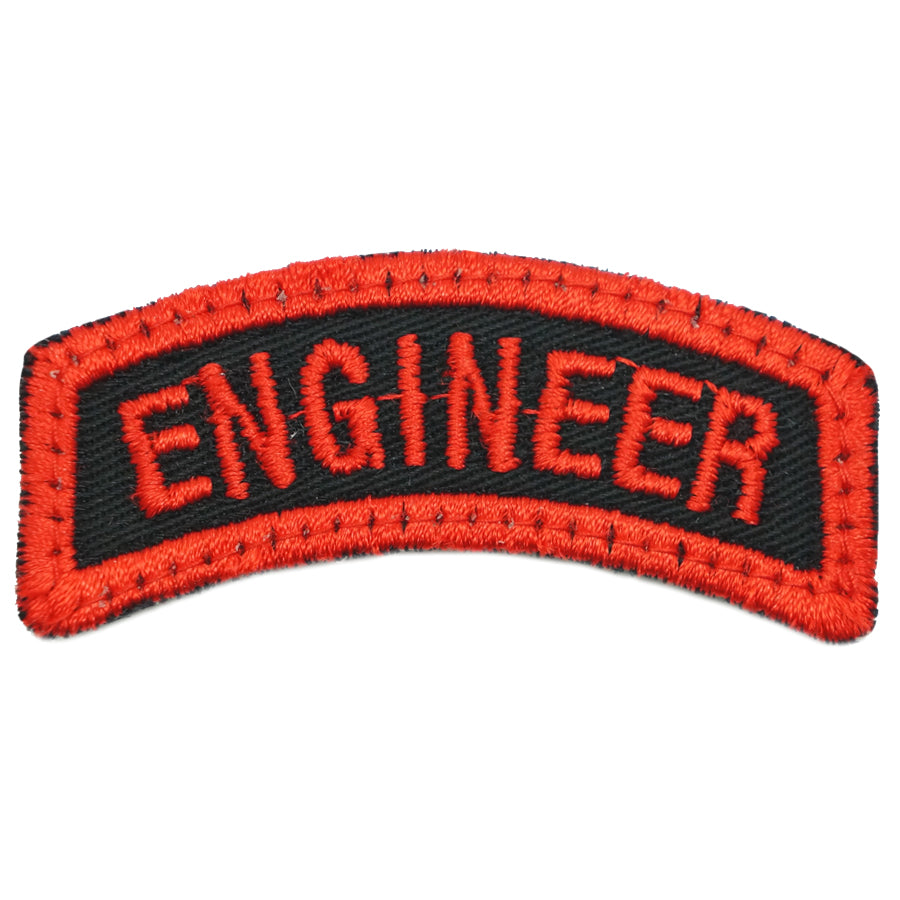 ENGINEER TAB - BLACK RED