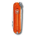 VICTORINOX CLASSIC SD TRANSPARENT, 58MM - FIRE OPAL