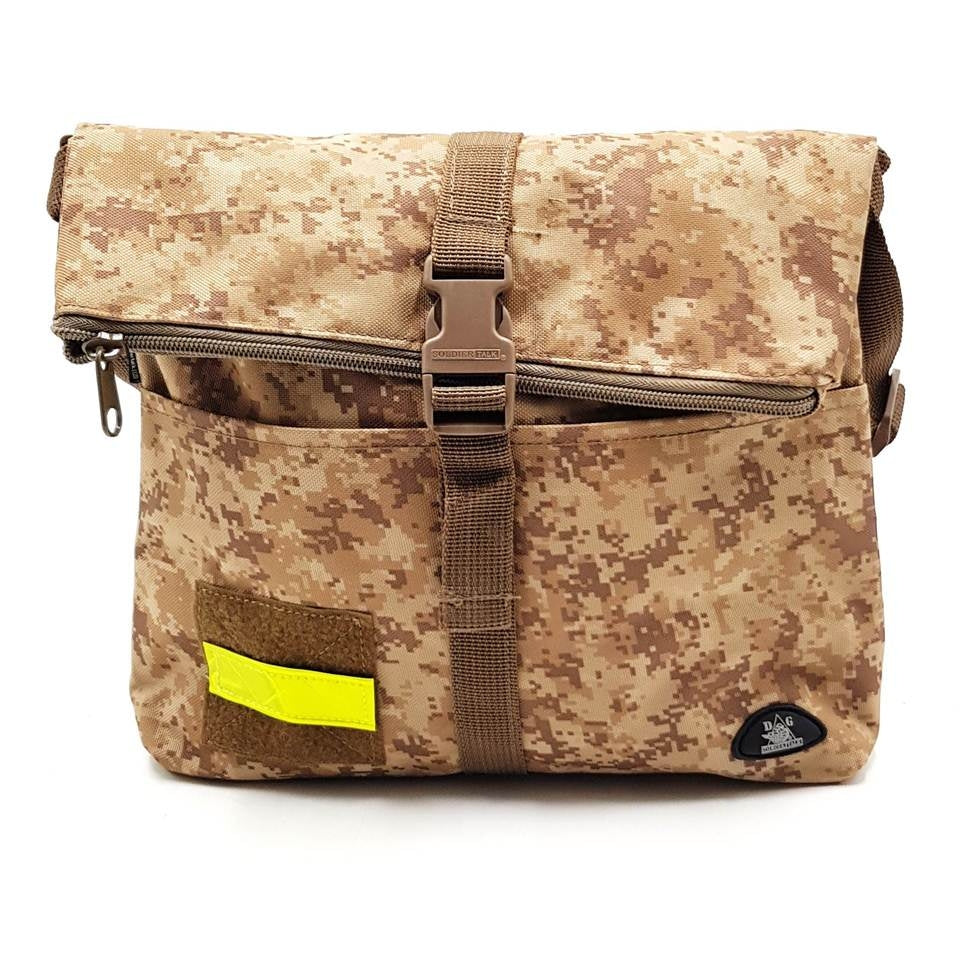 D&G SOLDIERTALK FOLIE SLING BAG - BLACK