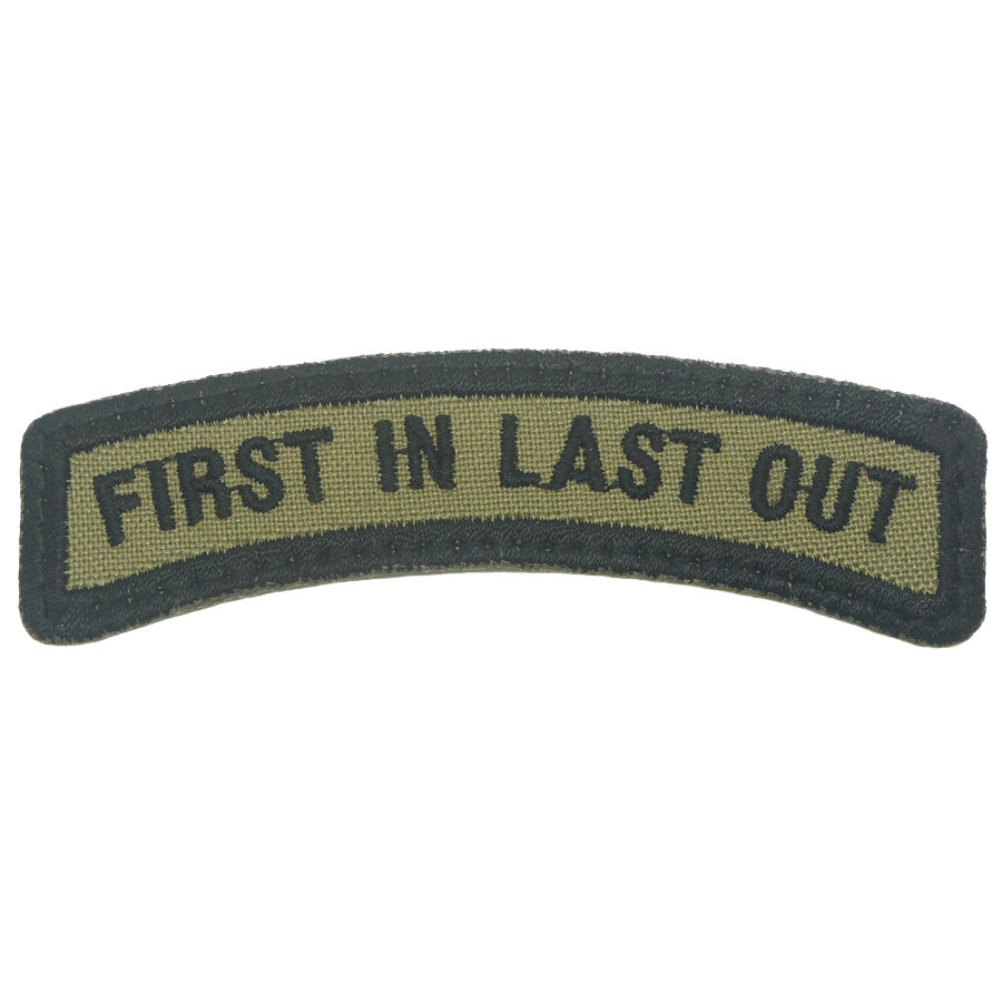 FIRST IN LAST OUT TAB - OLIVE GREEN