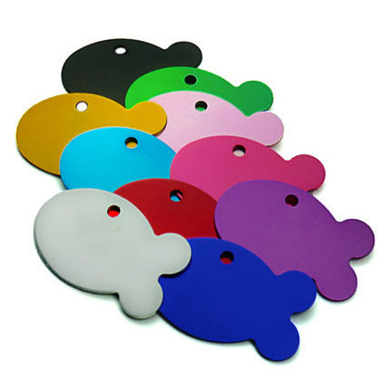 FISHY PET TAG (ALUMINIUM)