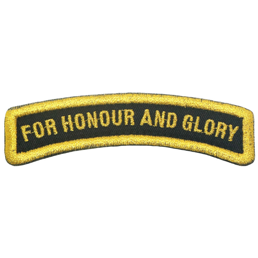 FOR HONOUR AND GLORY TAB - BLACK GOLD