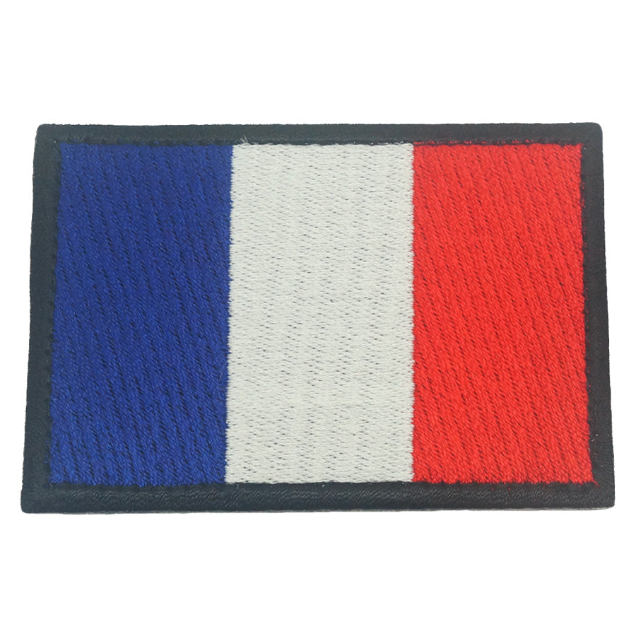 FRANCE FLAG EMBROIDERY PATCH