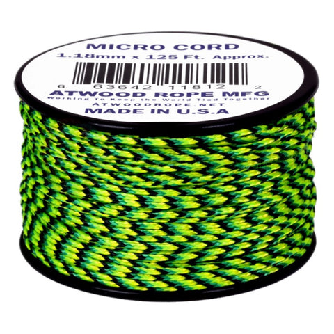 ATWOOD ROPE MFG MICRO CORD (125FT) - GECKO