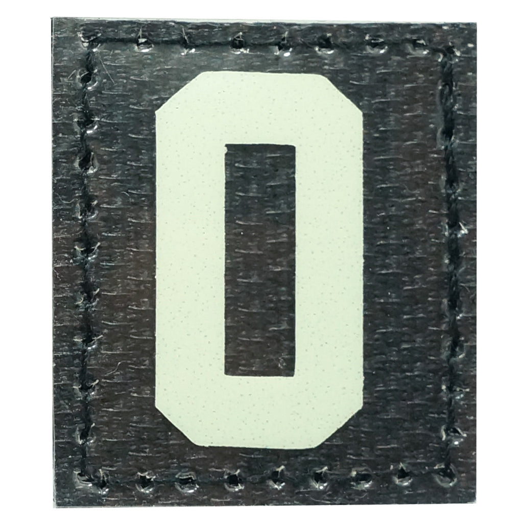 HGS NUMBER 0 PATCH - GLOW IN THE DARK