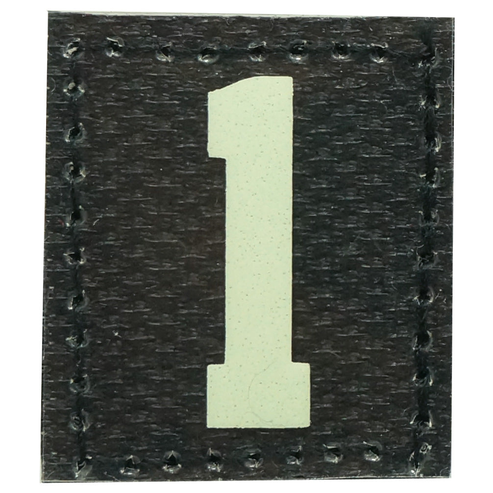 HGS NUMBER 1 PATCH - GLOW IN THE DARK