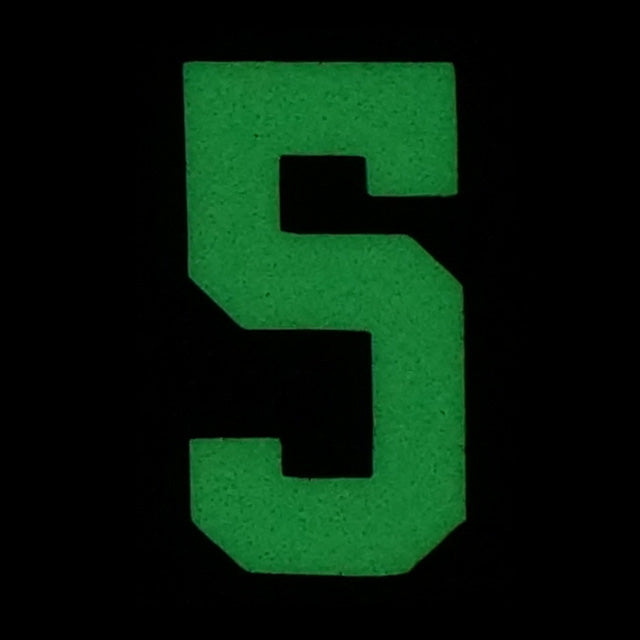 HGS NUMBER 5 PATCH - GLOW IN THE DARK