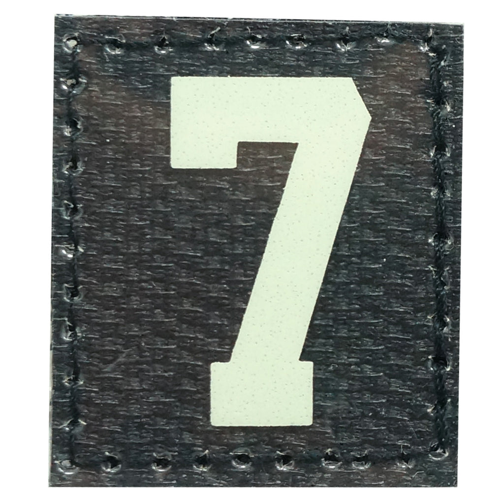 HGS NUMBER 7 PATCH - GLOW IN THE DARK