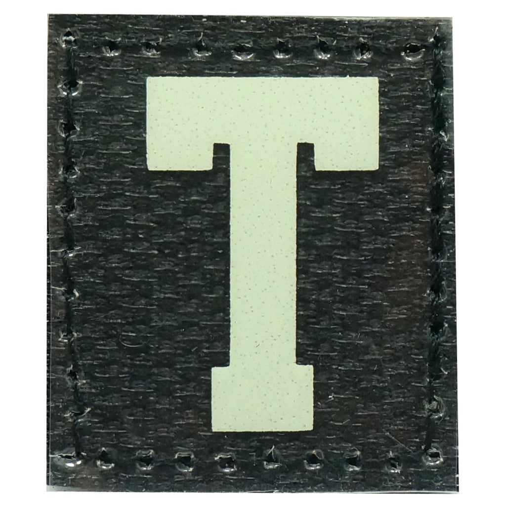 HGS LETTER T PATCH - GLOW IN THE DARK