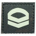 GLOW IN THE DARK RANK PATCH - CORPORAL