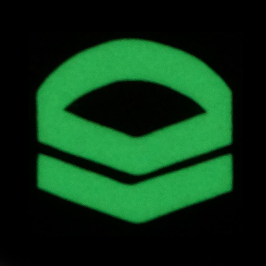 GLOW IN THE DARK RANK PATCH - CORPORAL