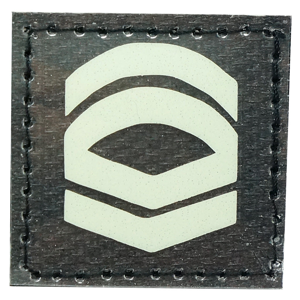 GLOW IN THE DARK RANK PATCH - 1ST CLASS CORPORAL