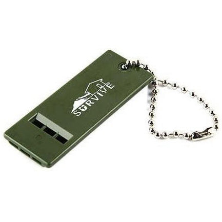 GREEN SURVIVAL WHISTLE