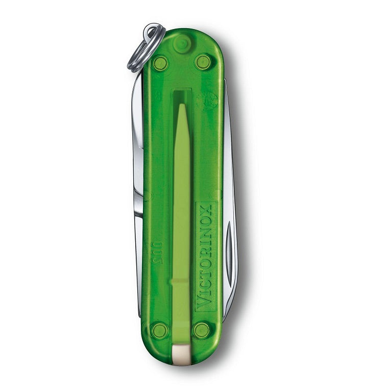 VICTORINOX CLASSIC SD TRANSPARENT, 58MM - GREEN TEA