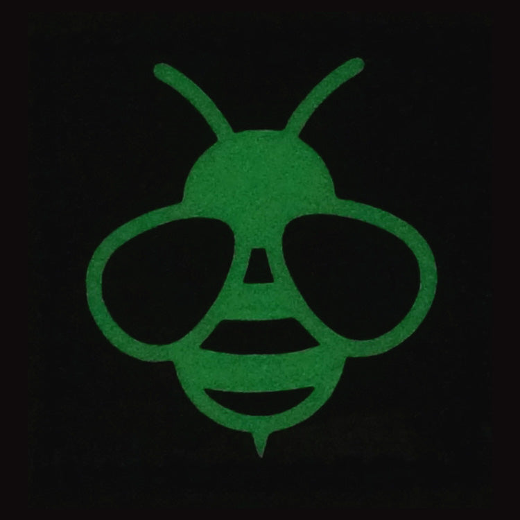 HONEY BEE GITD PATCH - GLOW IN THE DARK